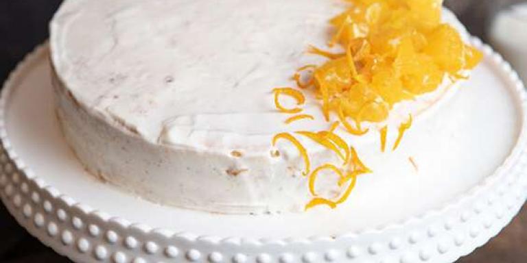 Апельсиновый торт - пошаговый рецепт с фото