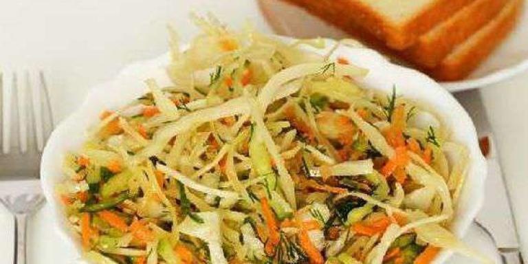 Витаминный овощной салат из свежей капусты — пошаговый рецепт с фото от экспертов Maggi