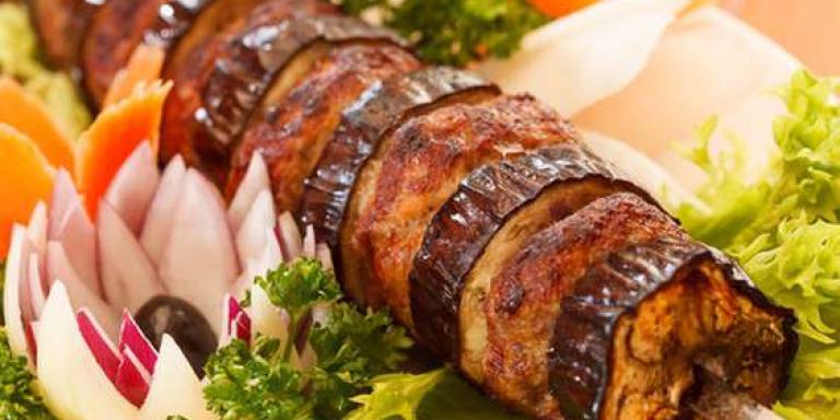 Свинина с баклажанами в духовке - рецепт приготовления с фото от Maggi.ru