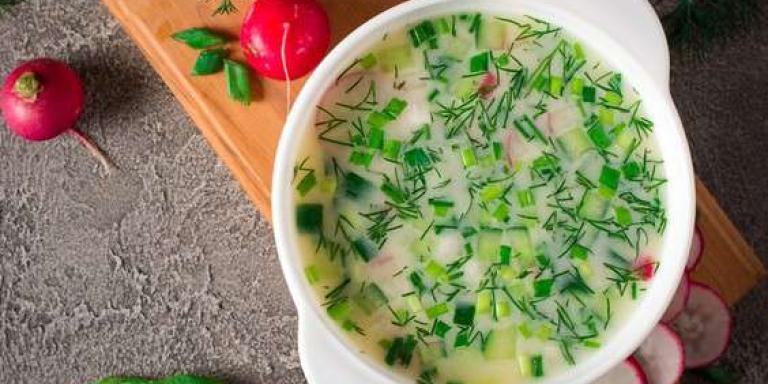 Освежающий суп на айране - рецепт приготовления с фото от Maggi.ru