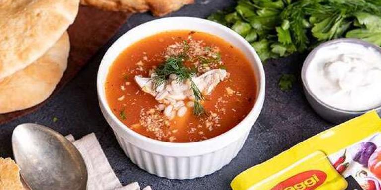 Суп харчо с курицей и перловкой сванский - рецепт приготовления с фото от Maggi.ru