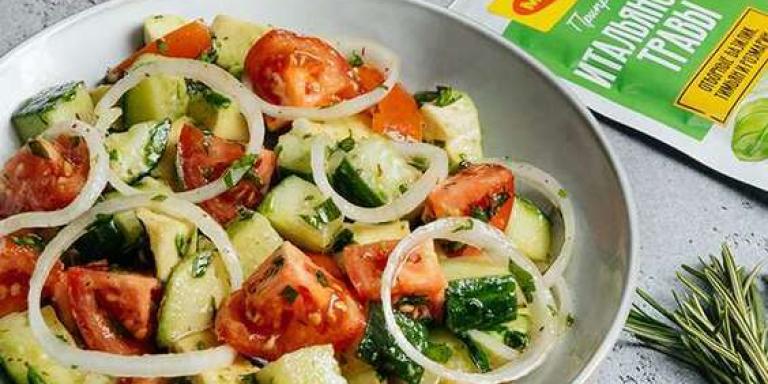 Овощной салат с авокадо - рецепт приготовления с фото от Maggi.ru
