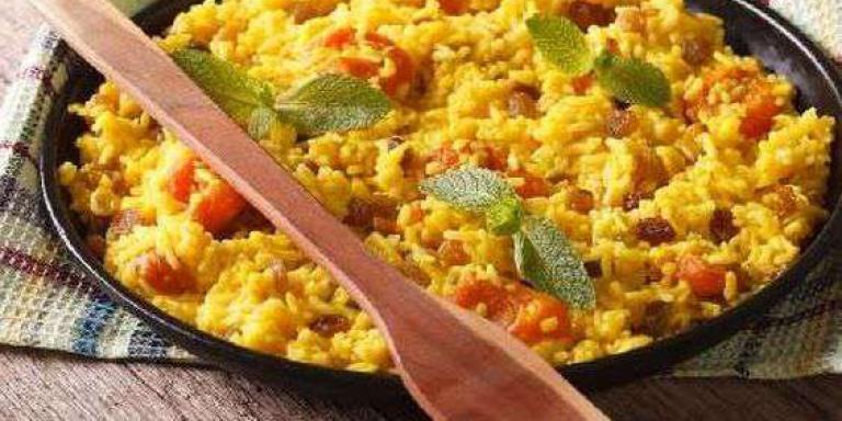 Золотой рис с овощами - рецепт приготовления с фото от Maggi.ru