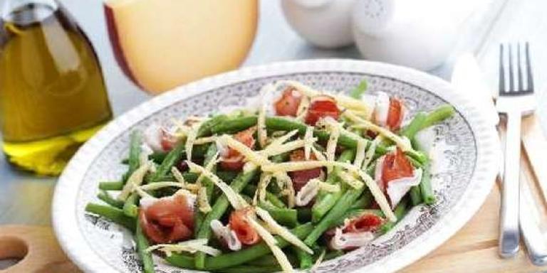 Салат с ветчиной и фасолью - рецепт приготовления с фото от Maggi.ru