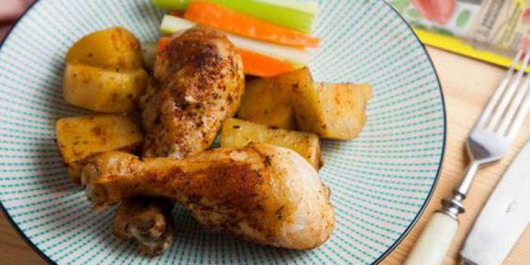 Сочная курица с картофелем с паприкой — пошаговый рецепт с фото от экспертов Maggi