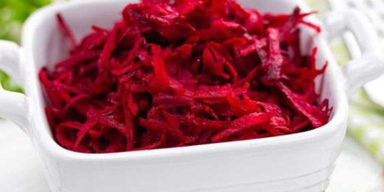 Салат из свеклы с луком - рецепт приготовления с фото от Maggi.ru