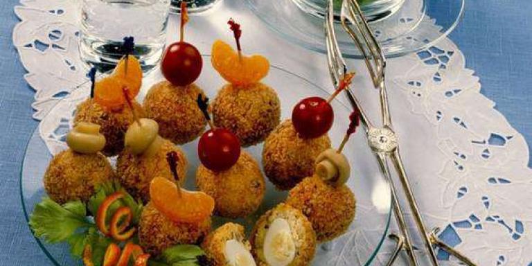 Хрустящие закусочные шарики - рецепт приготовления с фото от Maggi.ru