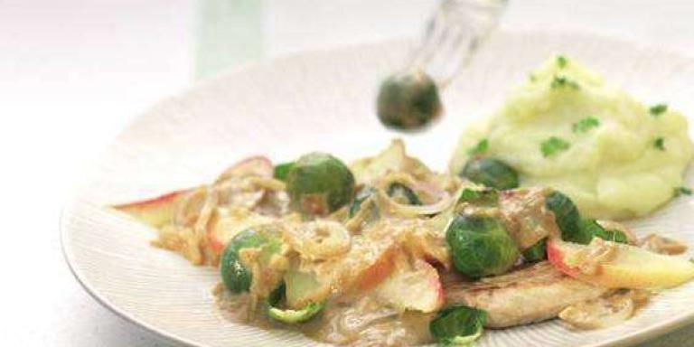 Запеканка из шницеля и брюссельской капусты - рецепт с фото от Магги