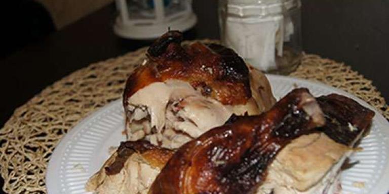 Курица на банке в духовке - рецепт приготовления с фото от Maggi.ru